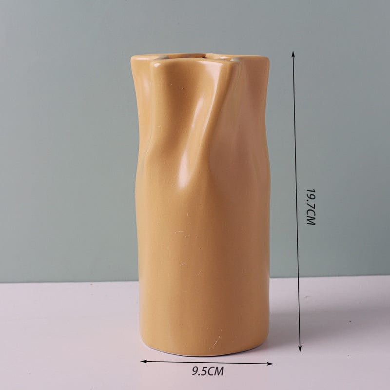 Vase céramique design – Formes pastel pour une déco moderne et douce