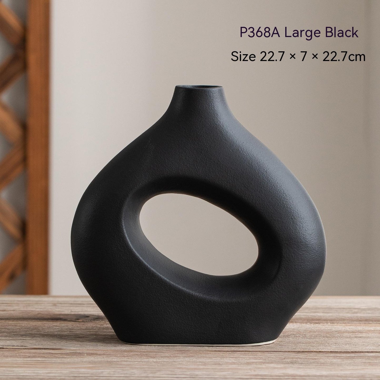 Vase pampa design  – style contemporain
