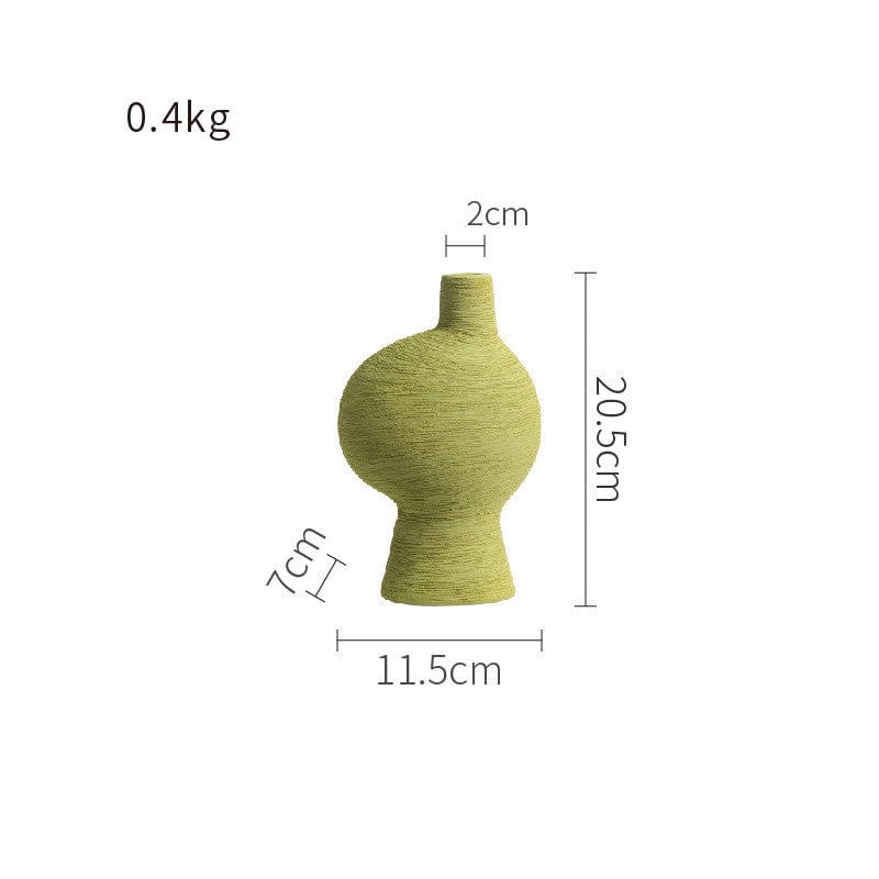 Vase pichet design pastel – Déco nordique élégante en céramique mate