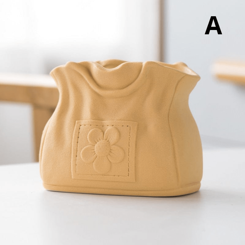 ElegantVase vase A / Jaune Ac   Vase original céramique – Déco fleurie design