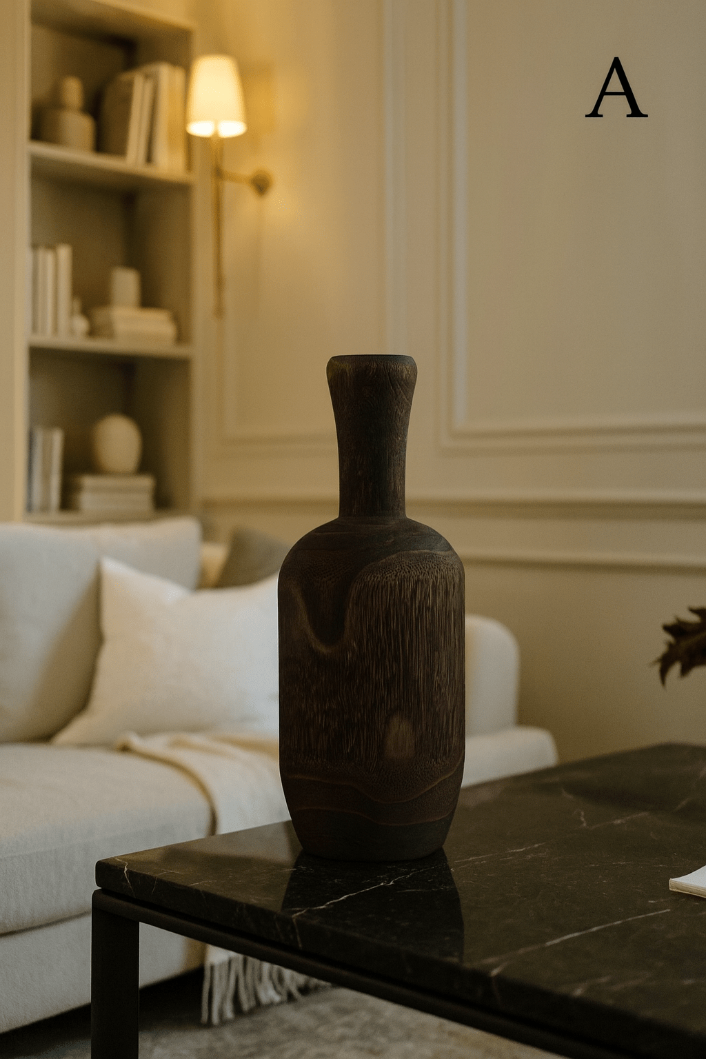 ElegantVase vase A Vase en bois - élégance moderne