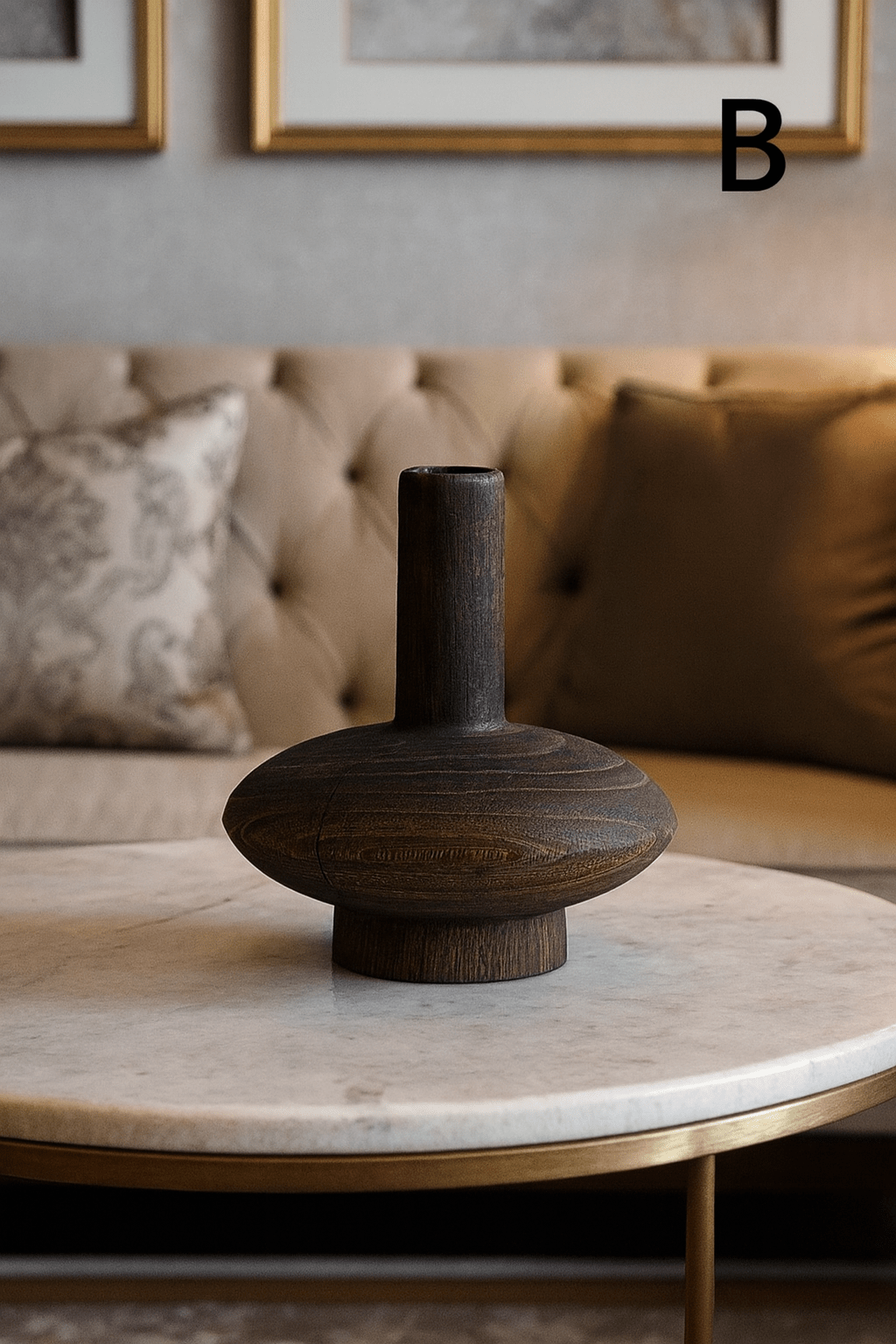 ElegantVase vase B Vase en bois - élégance moderne