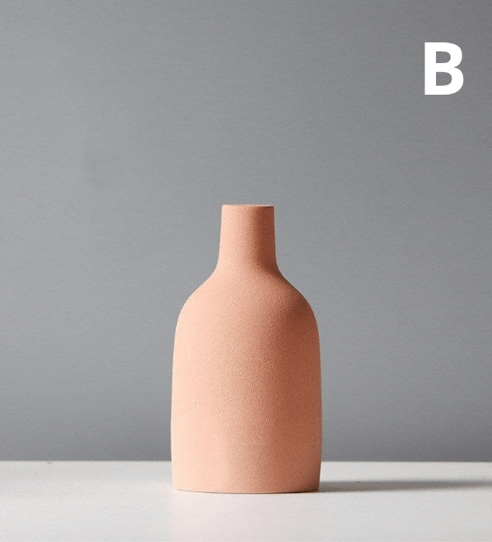 ElegantVase vase B Vase en Céramique Multicolore – Décor Moderne