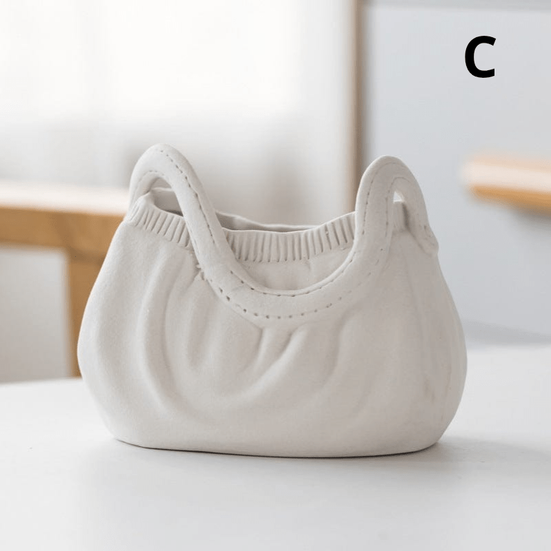 ElegantVase vase C / Blanc Vase original céramique – Déco fleurie design