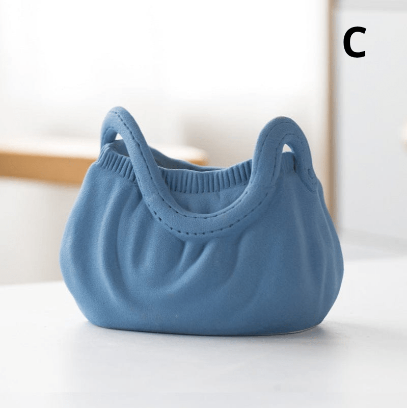 ElegantVase vase C / Bleu Vase original céramique – Déco fleurie design
