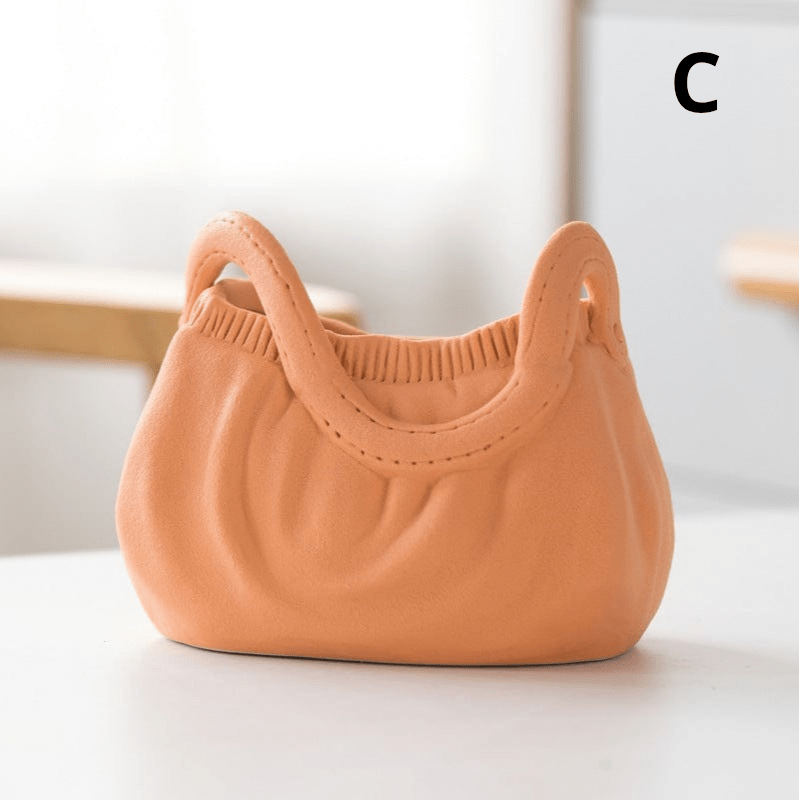 ElegantVase vase C / Orange Vase original céramique – Déco fleurie design