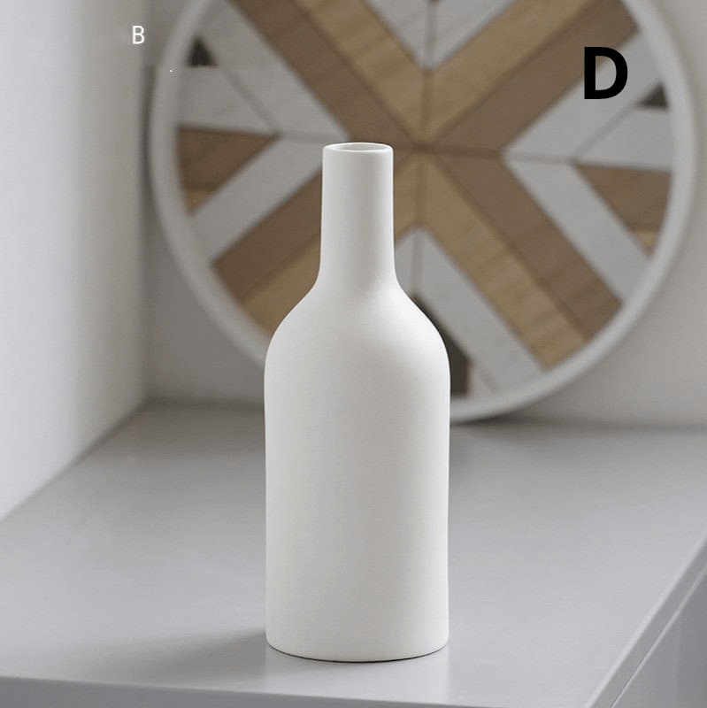 ElegantVase vase D Vase mat coloré - Élégance artisanale pour intérieur