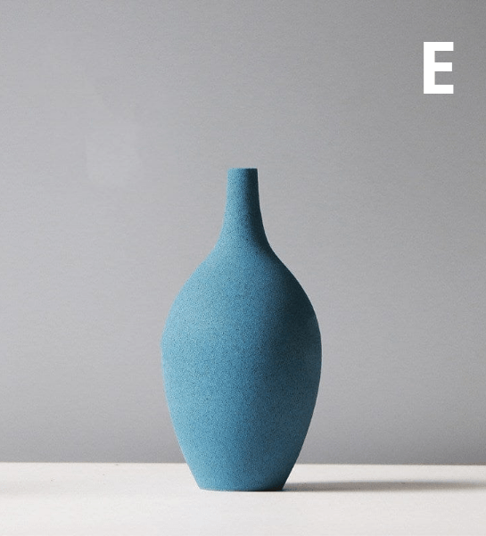 ElegantVase vase E Vase en Céramique Multicolore – Décor Moderne