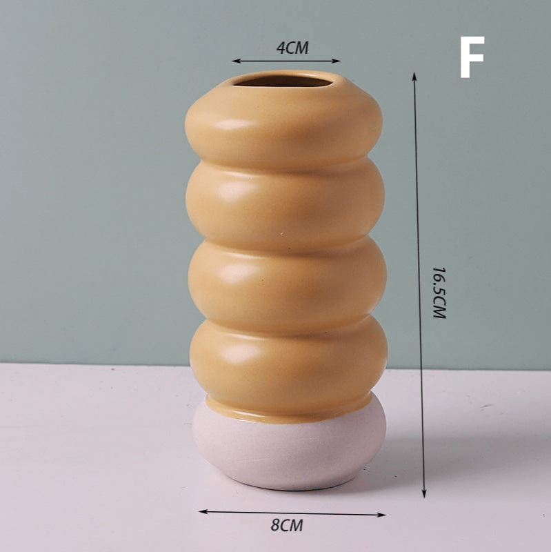 ElegantVase vase F Vase design céramique - Formes pastel déco moderne