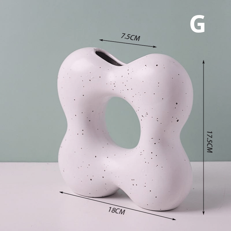 ElegantVase vase G Vase design céramique - Formes pastel déco moderne
