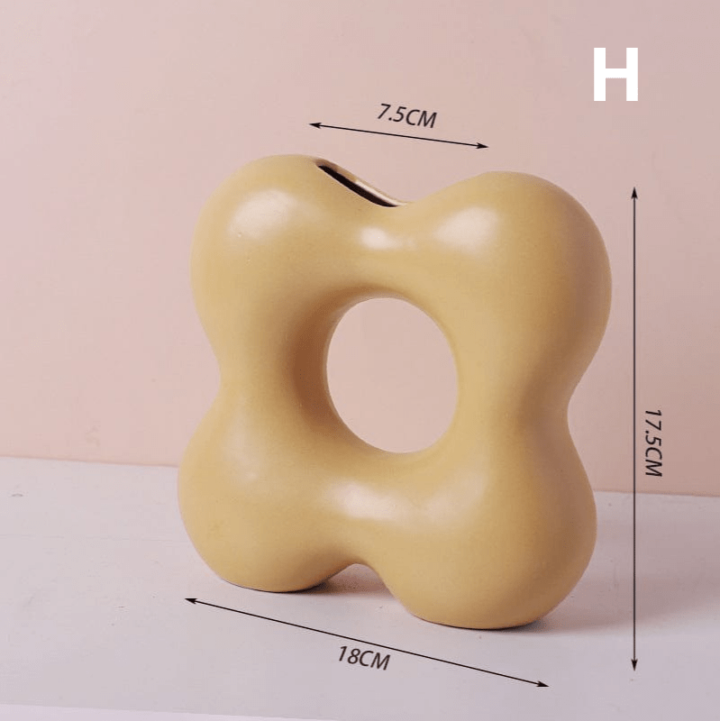 ElegantVase vase H Vase design céramique - Formes pastel déco moderne