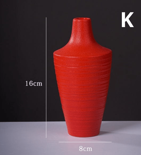 ElegantVase vase K Vase en céramique mat coloré - Élégance contemporaine