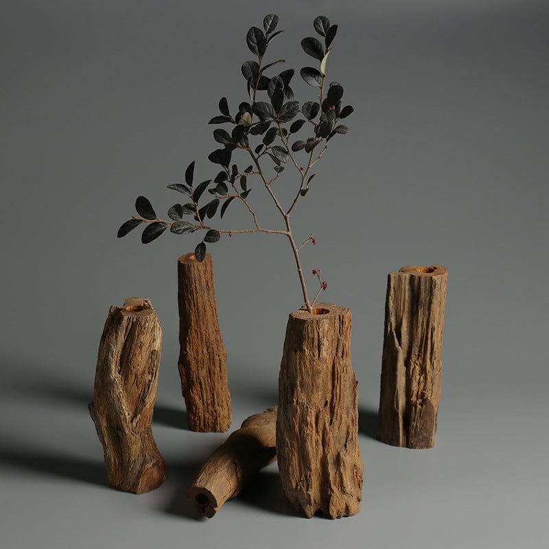 ElegantVase vase Random one Vase en bois élégant