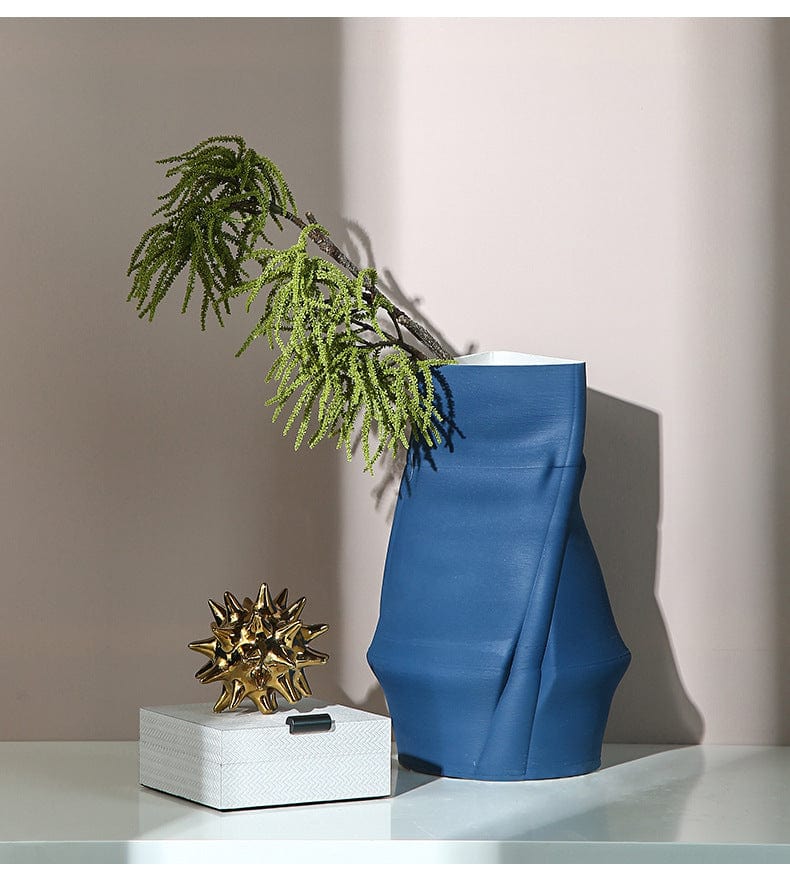 ElegantVase vase Vase céramique bombé, déco moderne