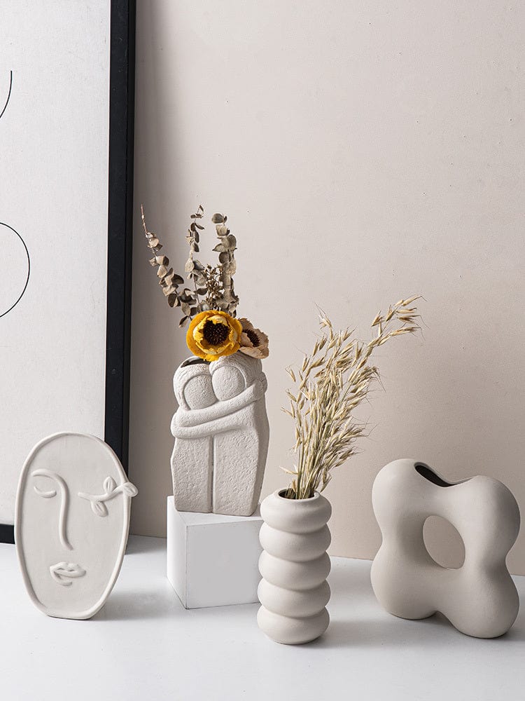ElegantVase vase Vase céramique moderne ajouré minimaliste