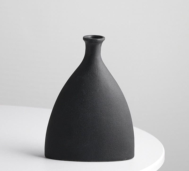 ElegantVase vase Vase céramique noir – Élégance pour fleurs
