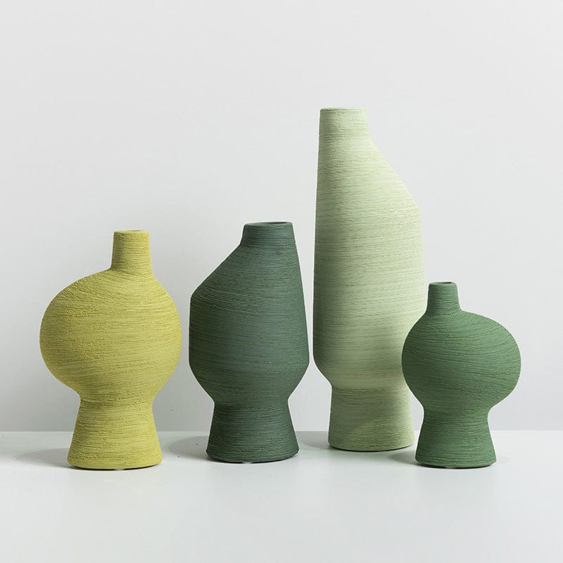 Vase pichet design pastel – Déco nordique élégante en céramique mate