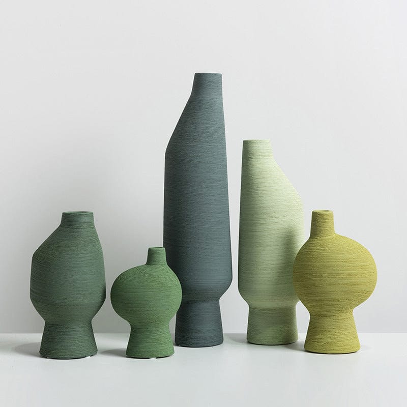 Vase pichet design pastel – Déco nordique élégante en céramique mate