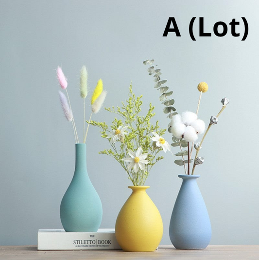 Vase coloré pour une décoration joyeuse