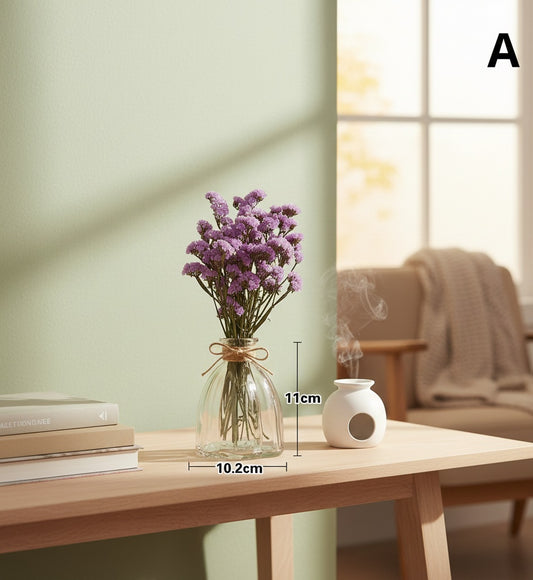 Vase design en verre - touche artistique