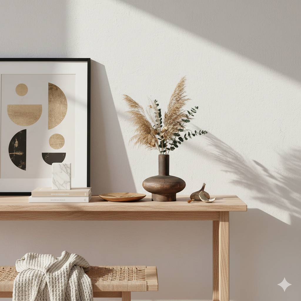 Vase en bois - élégance moderne